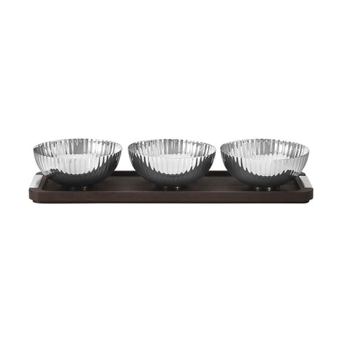 Georg Jensen Bernadotte Tray With Bowls