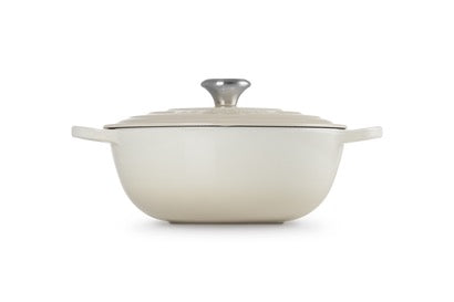 Le Creuset Cast Iron Casserole La Marmite Meringue 26cm / 4.1 L