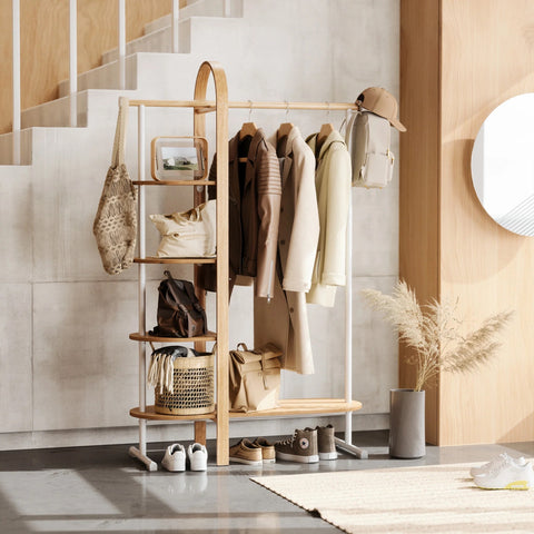 Umbra Bellwood Garment Rack White-Natural