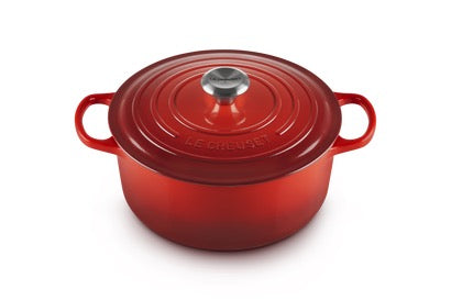 Le Creuset Cast Iron Casserole Cerise 24cm / 5L