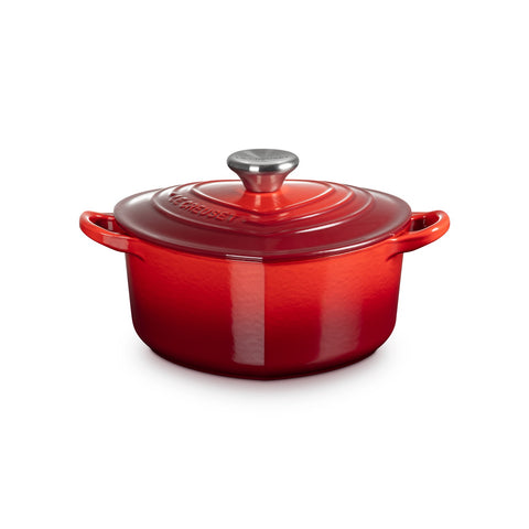 Le Creuset Heart Shaped Cast Iron Casserole Cerise 20 cm / 1.9L