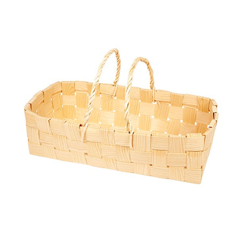 Iris Hantverk Handmade Chipboard Basket – Pine Shavings