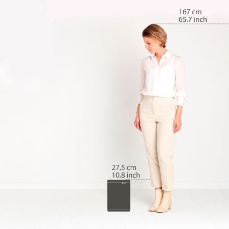 Brabantia Bo Waste Bin 4 Litre – Matt Black