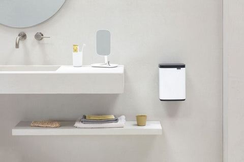 Brabantia Bo Waste Bin 4 Litre – White