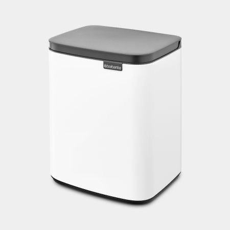 Brabantia Bo Waste Bin 7 Litre – White