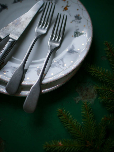 Wik & Walsøe Julemorgen Story Plate 20 cm