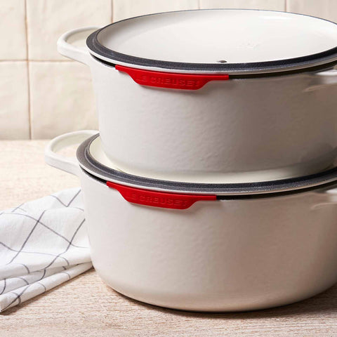 Le Creuset Mbrojtëse Silikoni për Kapak Ngjyrë Qershie