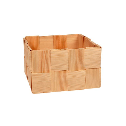 Iris Hantverk Handmade Chipboard Basket – Pine Shavings