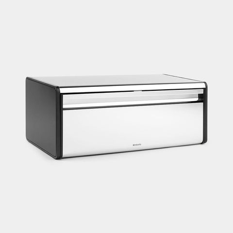 Brabantia Fall Front Bread Bin 18 Litre – Brilliant Steel