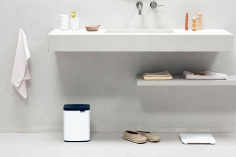 Brabantia Bo Waste Bin 7 Litre – White