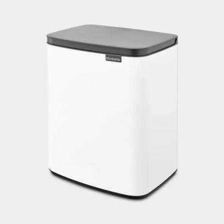 Brabantia Bo Waste Bin 12 Litre – White