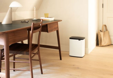 Brabantia Bo Waste Bin 12 Litre – White
