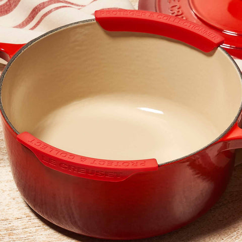 Mbrojtësit e kapakëve prej silikoni Le Creuset Meringue