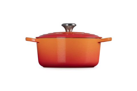Le Creuset Tenxhere e rrumbullakët gize Volcanic 24 cm / 4.2 L