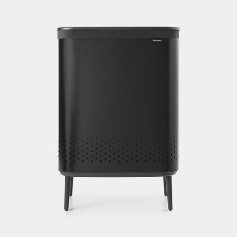 Brabantia Bo Laundry Bin Hi 2 x 45 Litre – Matt Black