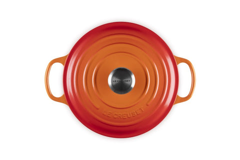 Le Creuset Tenxhere e rrumbullakët gize Volcanic 24 cm / 4.2 L
