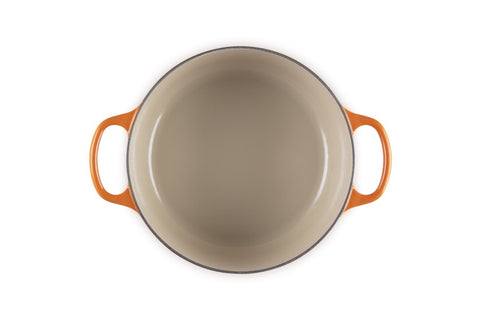 Le Creuset Tenxhere e rrumbullakët gize Volcanic 24 cm / 4.2 L
