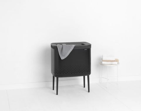 Brabantia Bo Laundry Bin 60 Litre – Matt Black