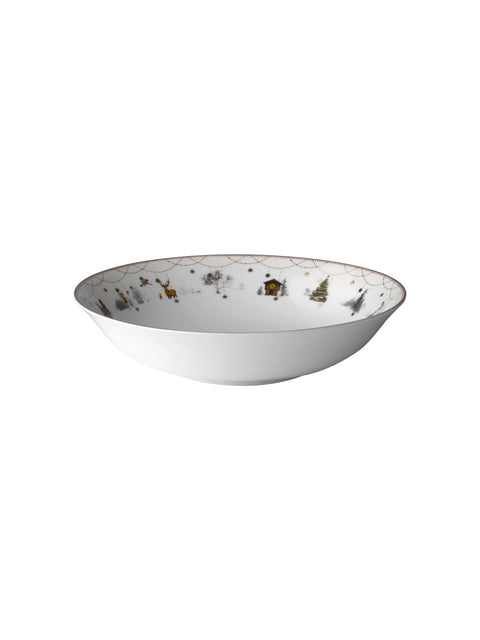 Wik & Walsøe Julemorgen Story Serving Bowl 27 cm (Low)