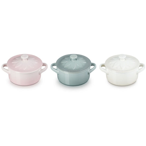 Le Creuset Set of 3 Mini Cocottes 250 ml