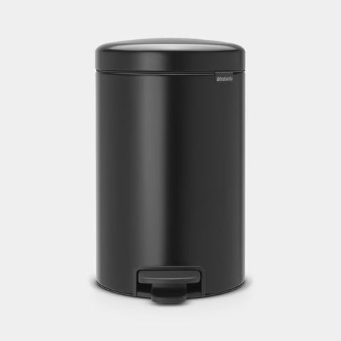 Brabantia NewIcon Pedal Bin 12 Litre – Matt Black