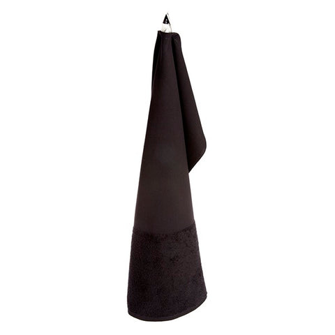 Iris Hantverk Towel - Black