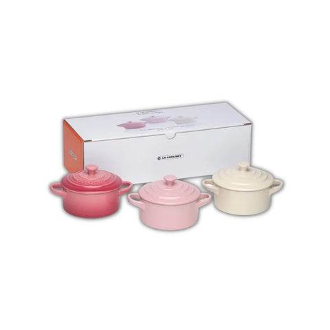Le Creuset Set of 3 Mini Cocottes 250 ml