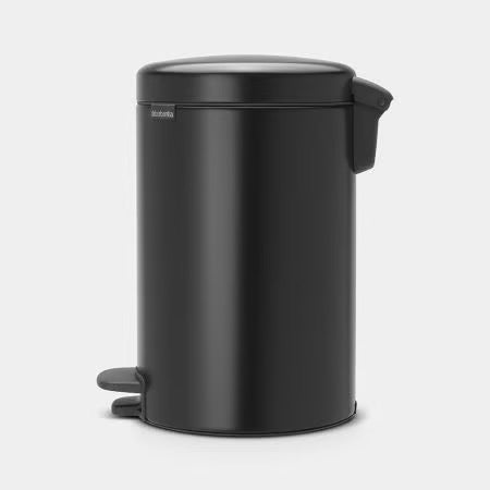 Brabantia NewIcon Pedal Bin 12 Litre – Matt Black