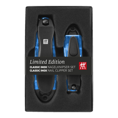 Zwilling Bright Blue Nail Clippers – 2-Piece Set