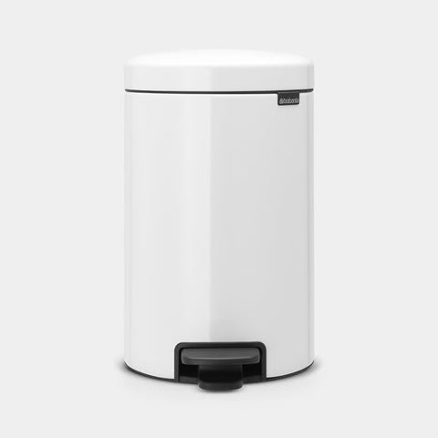Brabantia NewIcon Pedal Bin 12 Litre – White
