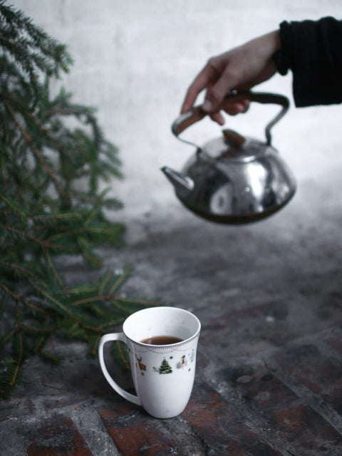 Wik & Walsøe Julemorgen Story Mug 30 cl, 2-pack