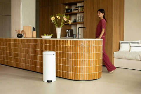 Brabantia NewIcon Pedal Bin 30 Litre – White