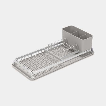 Brabantia SinkSide Compact Dish Drying Rack – Mid Grey