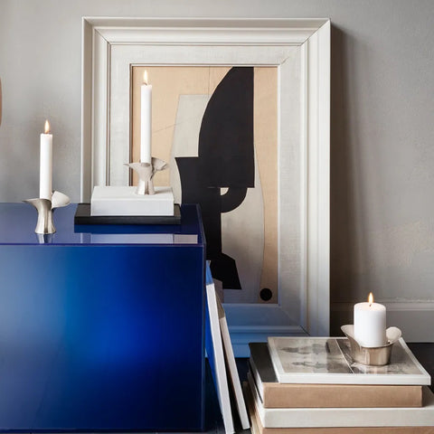 Georg Jensen Bloom Candleholders (Set of 2)