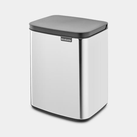 Brabantia Bo Waste Bin 7 Litre – Brilliant Steel