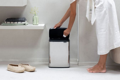 Brabantia Bo Waste Bin 7 Litre – Brilliant Steel