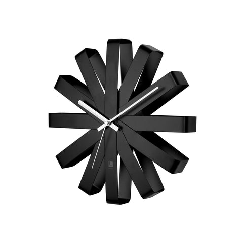 Umbra Ribbon Wall Clock Black