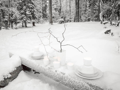 Wik & Walsøe Whitewood Deep Plate 21 cm