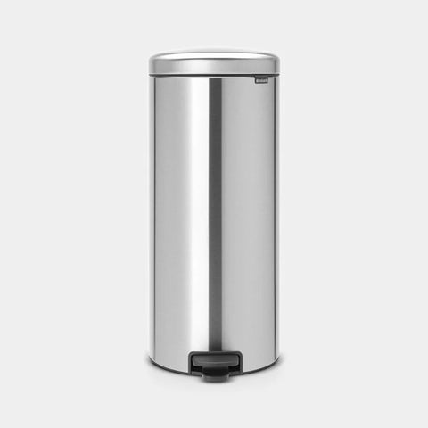 Brabantia NewIcon Pedal Bin 30 Litre – Matt Steel