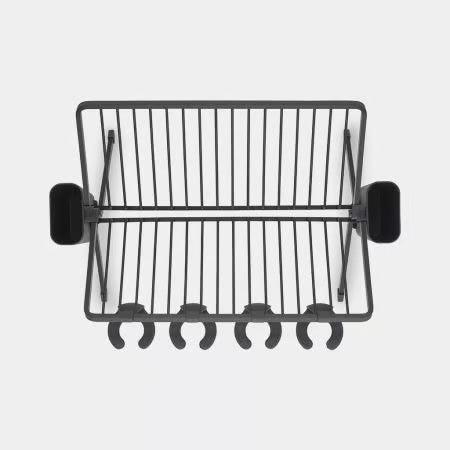 Brabantia SinkSide Foldable Dish Drying Rack Large – Dark Grey