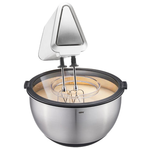 Gefu Set of Bowls with Splash Guard Lid MUOVO, 2-pieces