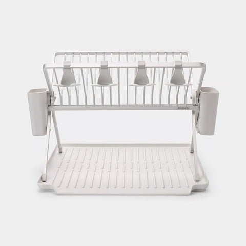 Brabantia SinkSide Foldable Dish Drying Rack Large – Light Grey