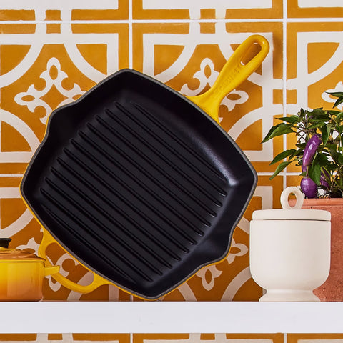 Le Creuset Cast Iron Grill Pan 26 cm Nectar