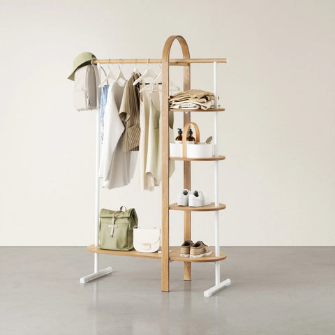 Umbra Bellwood Garment Rack White-Natural