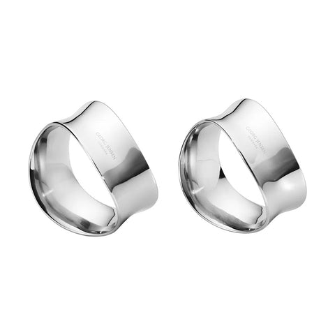 Georg Jensen Cobra Napkin Rings – Set of Two
