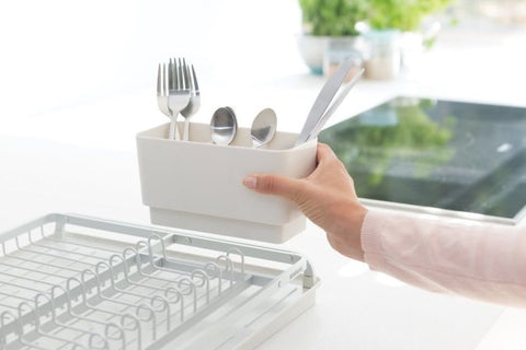 Brabantia SinkSide Dish Drying Rack – Light Grey