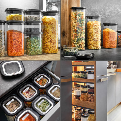 Gefu Food Storage Container Set PANTRY, 4 pieces