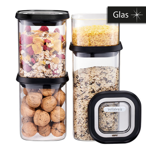 Gefu Food Storage Container Set PANTRY, 4 pieces