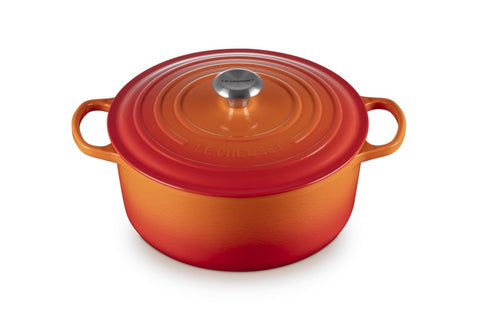 Le Creuset Enë gatimi prej gize e rrumbullakët Volcanic 28 cm / 6.7 L