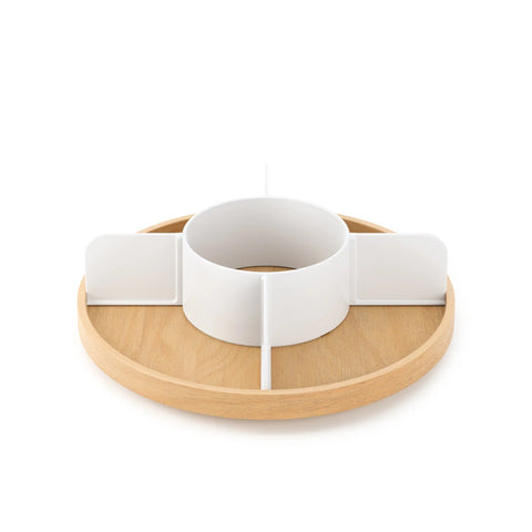 Umbra Bellwood Lazy Susan White-Natural